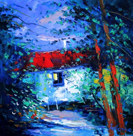 Summer light at the ark Crinan 16x16
&pound;3100